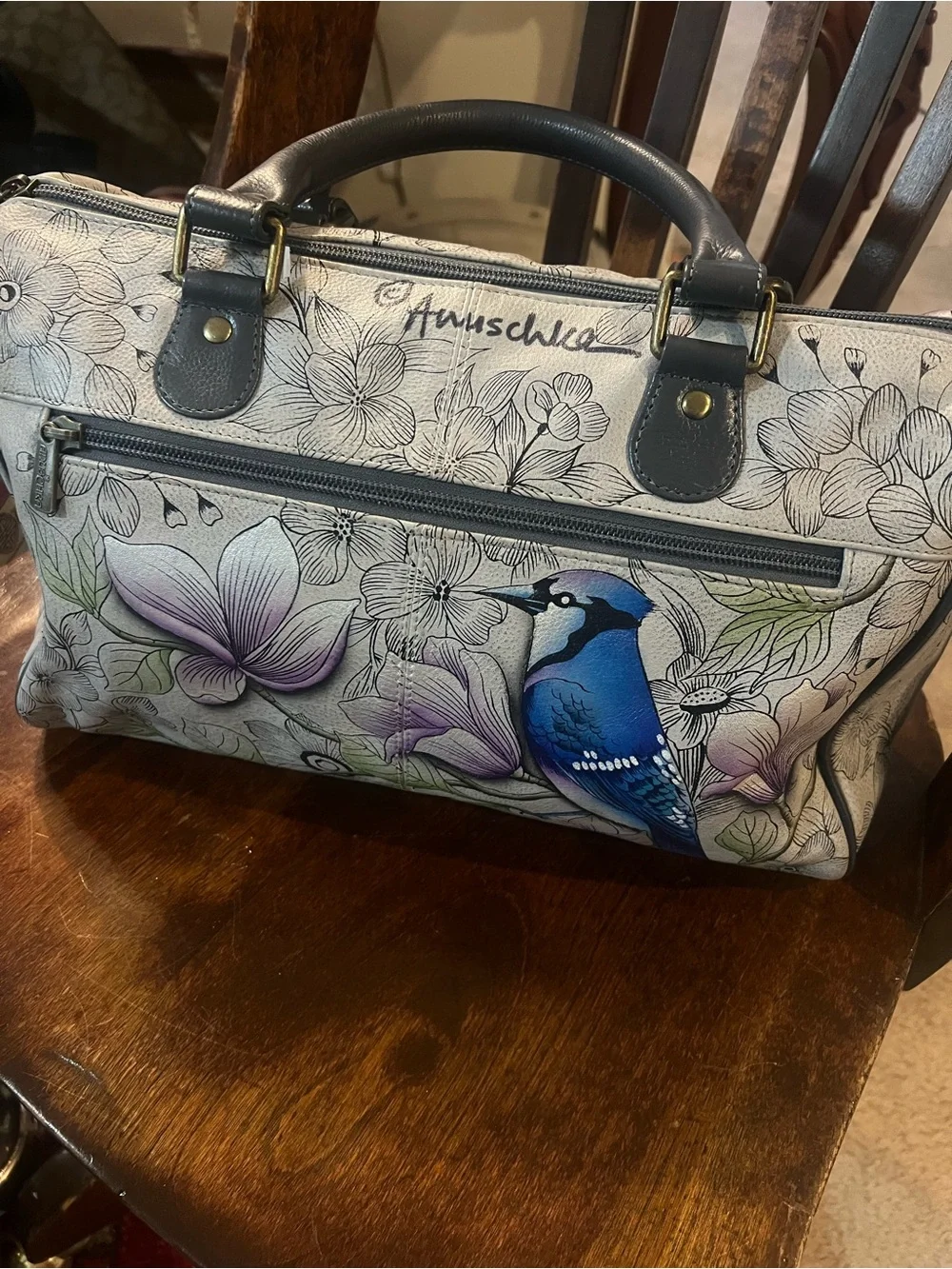 Anuschka artful satchel